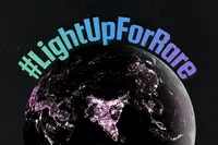 #LightUpForRare Campaign Logo