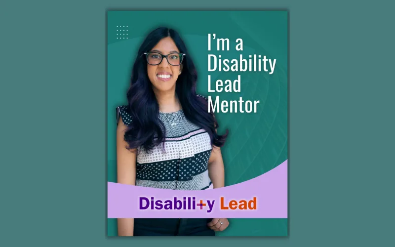 I'm a Disability Lead Mentor!